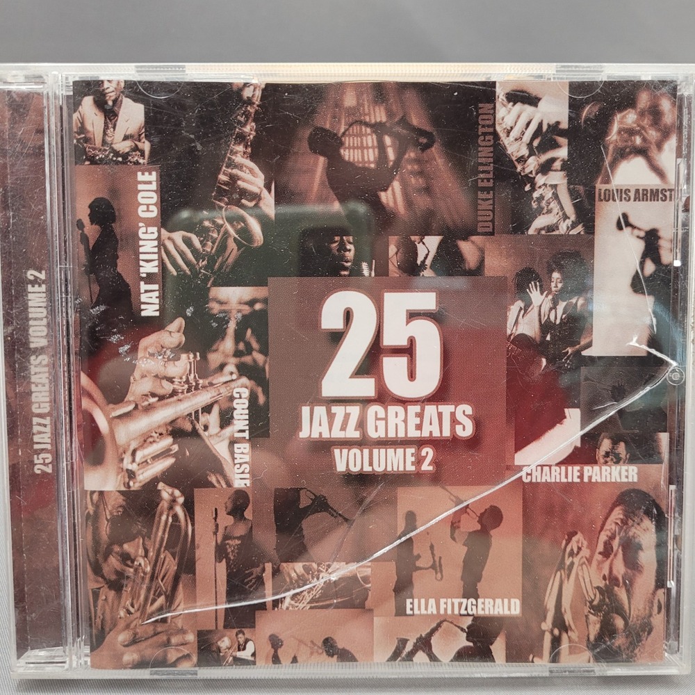 25 Jazz Greats Volume 2 by Various Artists (CD, 2002)